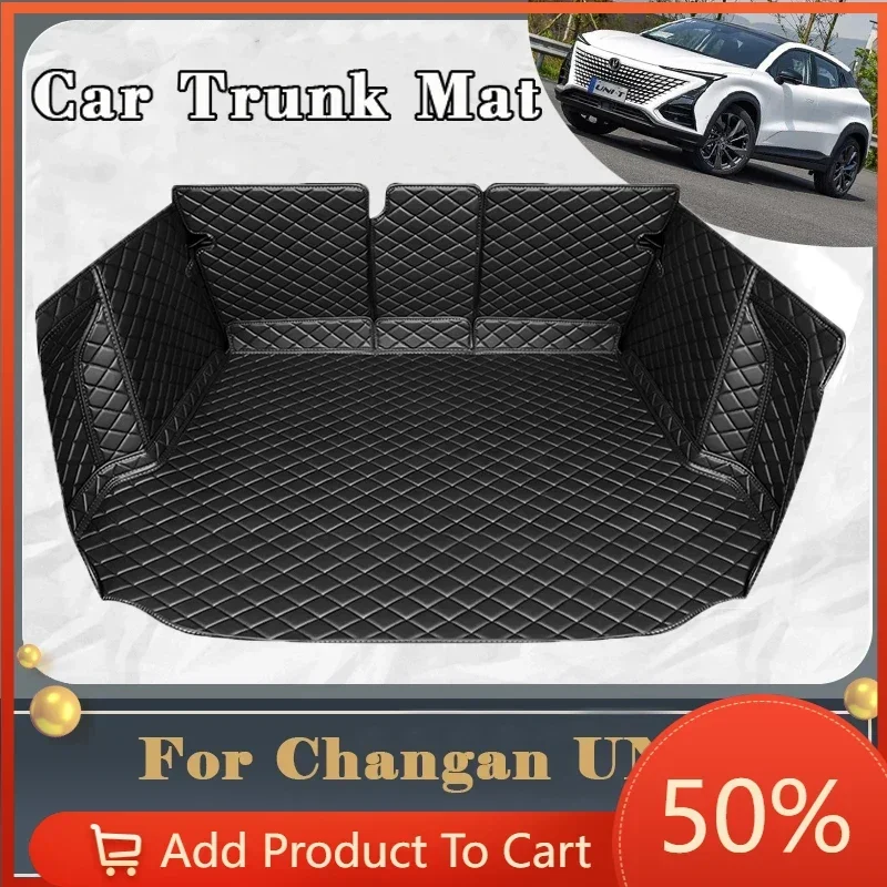 Автомобильный коврик для багажника Changan UNI-T UNIT UNI T 2020 ~ 2024 грязеотталкивающий