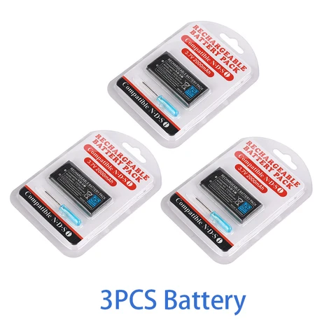 TWL-003 TWL 003 Перезаряжаемая батарея 3,7 В 2000 мАч TWL003 Литиевая батарея для игровой консоли Nintendo Ndsi Встроенные батареи