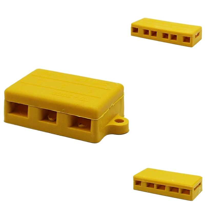 

10Pcs Electric Bicycle E Bike Motor Controller Wire Connection Box Insulation Box Phase Battery Wire Connector