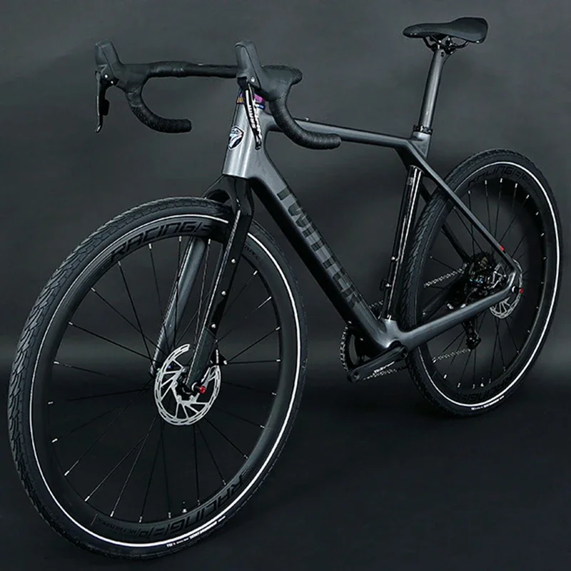 Высокомасштабный сверхлегкий велосипед из углеродного волокна гравийный