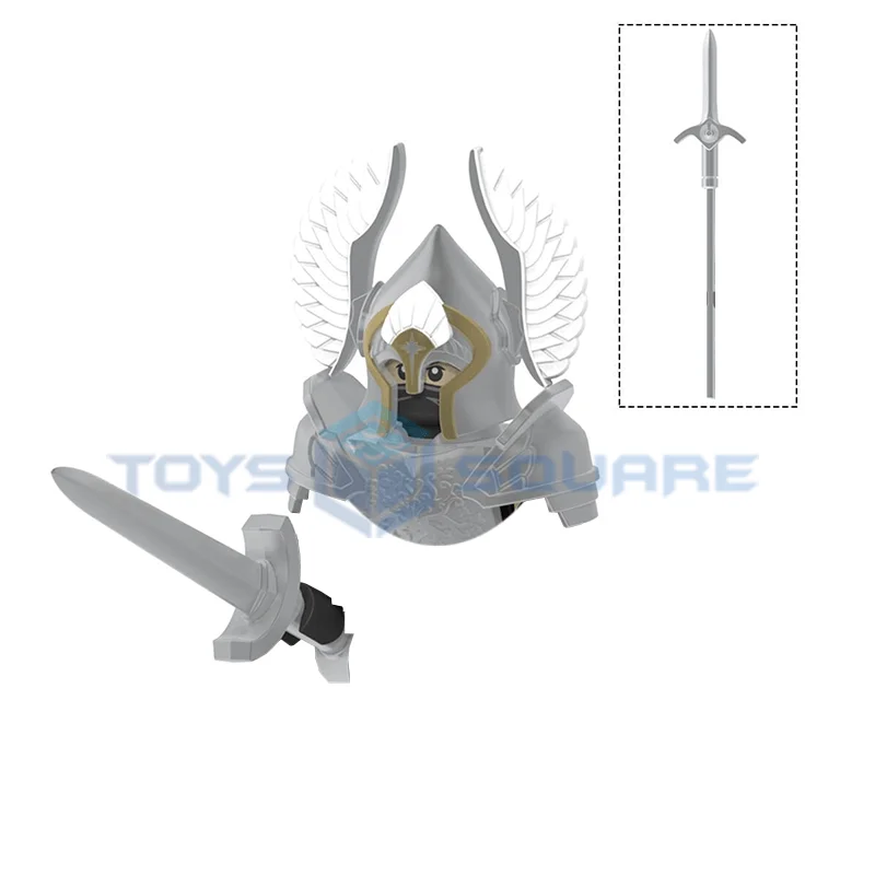 Детский конструктор The Fountain Gondorians модель Beregond семейный набор подарки игрушки для