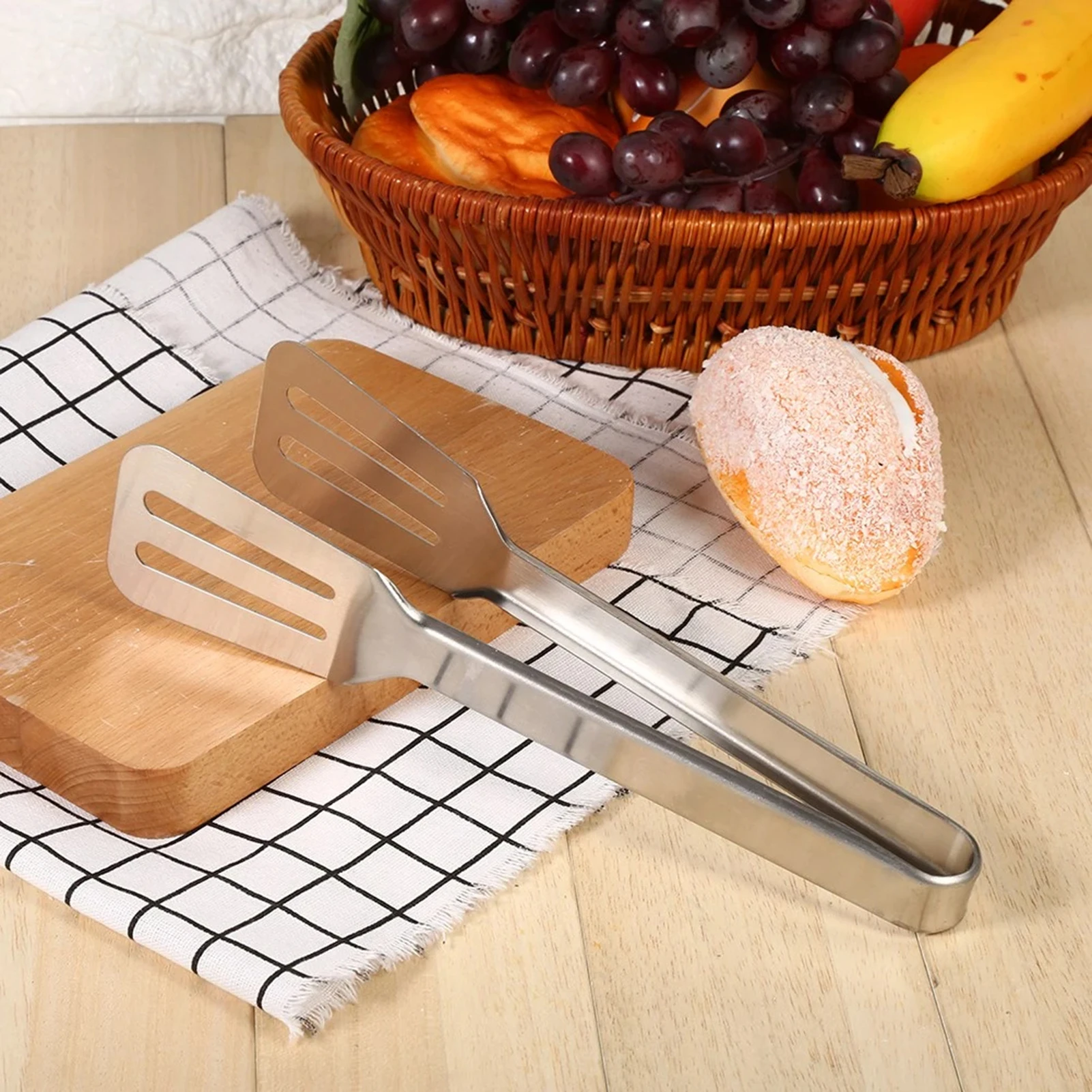 Зажим для хлеба многофункциональные антипригарные Сервировочные щипцы кухонные