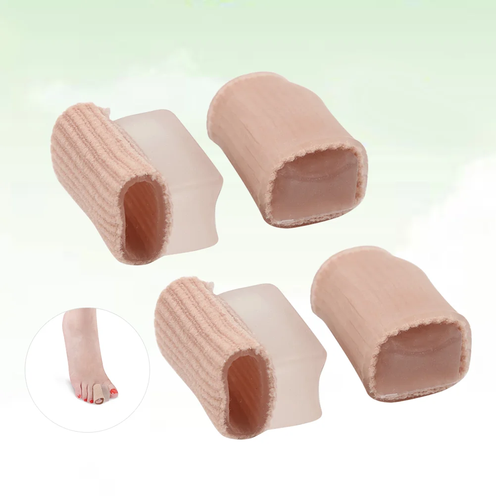 

4 Toe Separators Reusable Comfortable Toe Relief Spacers Bunion Hallux Valgus