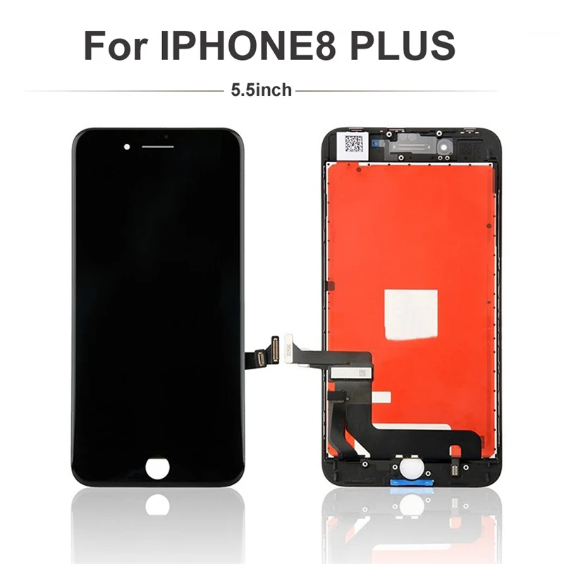 Cena A + + + Jakość Ekran LCD Dla IPhone 6/6S / 7/7P/8/8P 100% Super 3D Dotykowy Wyświetlacz Digitizer Dla 6 6S 8 Plus Montaż Ekran LCD