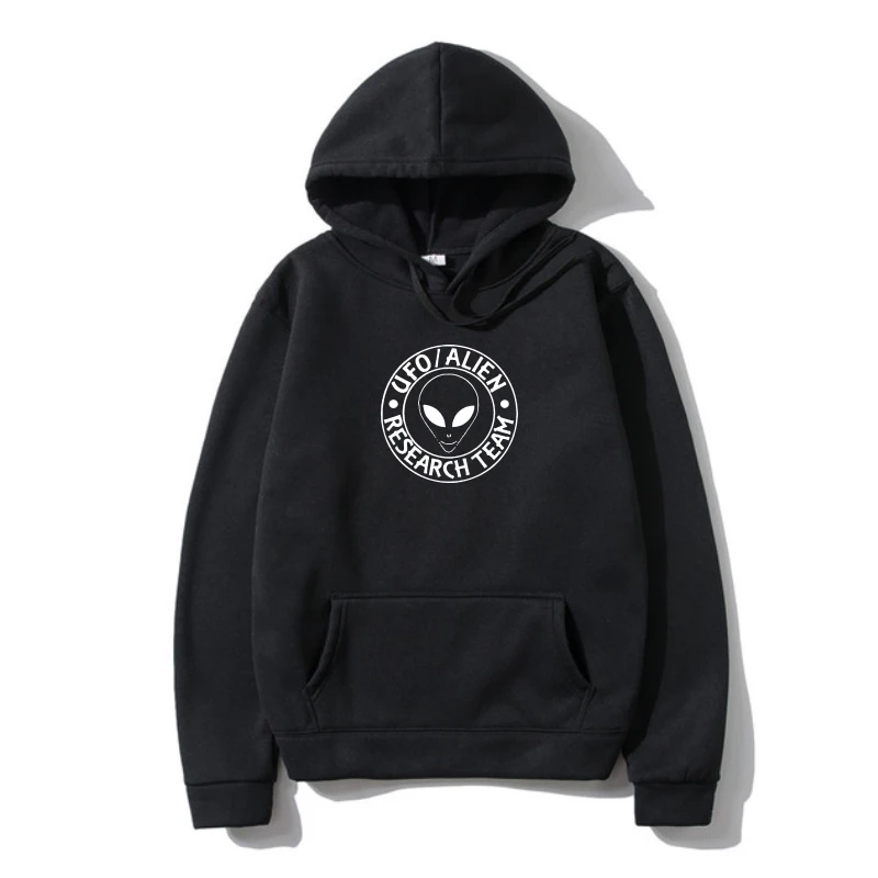 

UFO ALIEN Sweatshir S-XXXL RESEARCH TEAM ROSWELL PARANORMAL SPACE UFOLOGY