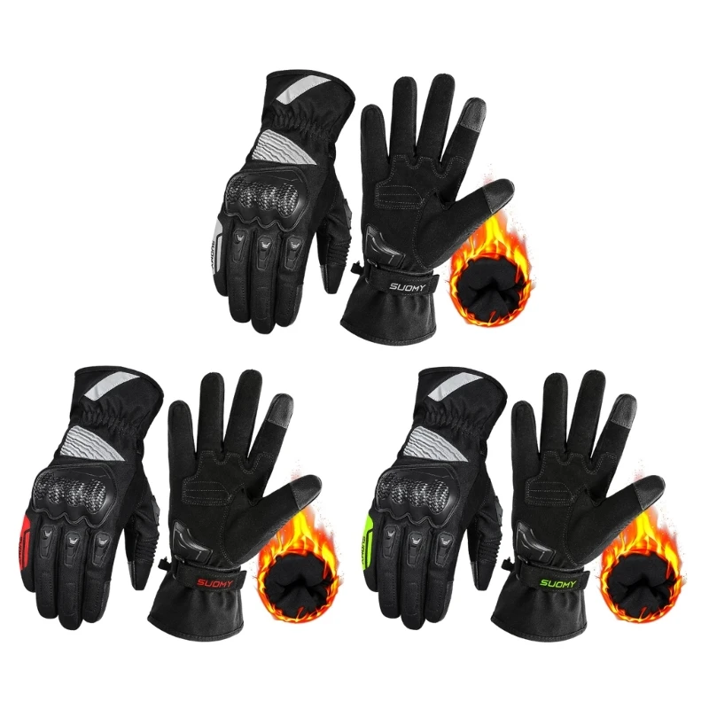 

Мотоциклетные мужские перчатки с защитой от скольжения