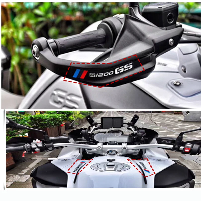 

Motorcycle Handlebar Clamp tank Tail box sticker For BMW R1150 R1200GS/ADV R1250GS F800GS/ADV F700GS F650GS F850GS F750GS G650GS