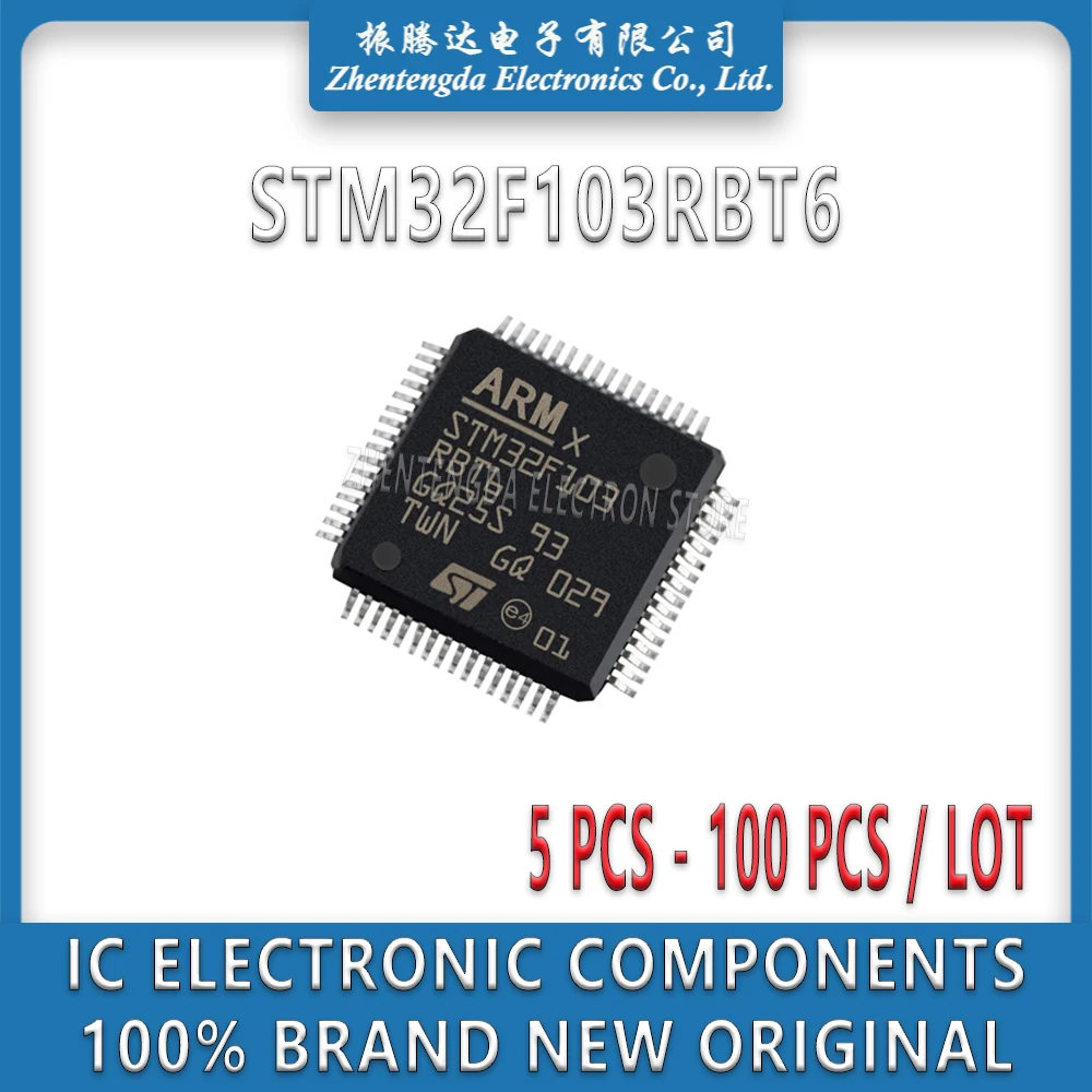 STM32F103RBT6 STM32F103RB STM32F103 STM32F STM32 STM IC MCU Chip LQFP-64