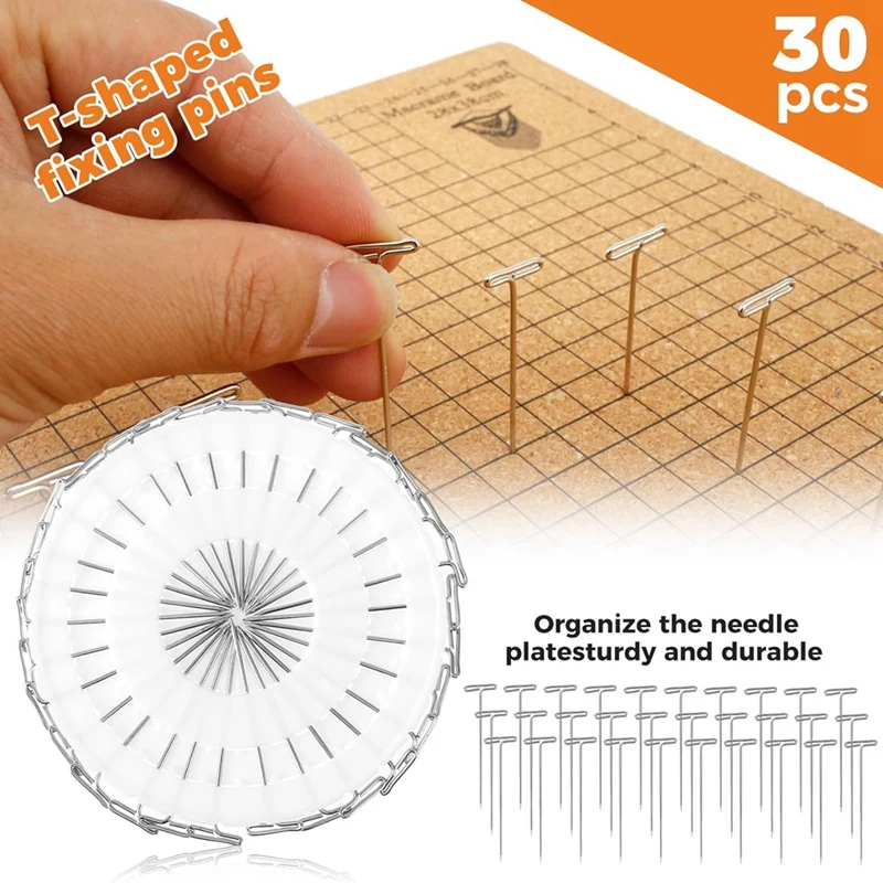 Доска макраме и металлический регулируемый держатель двухсторонняя доска 12X16