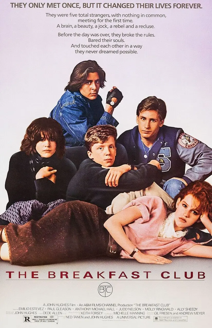 

The Breakfast Club Movie Art Film Print Silk Poster Home Wall Decor