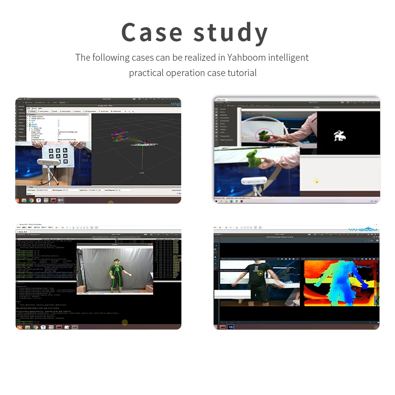 Робот-бинокуляр ROS трехмерная камера увеличенной реальности глубина Intel RealSense D435i