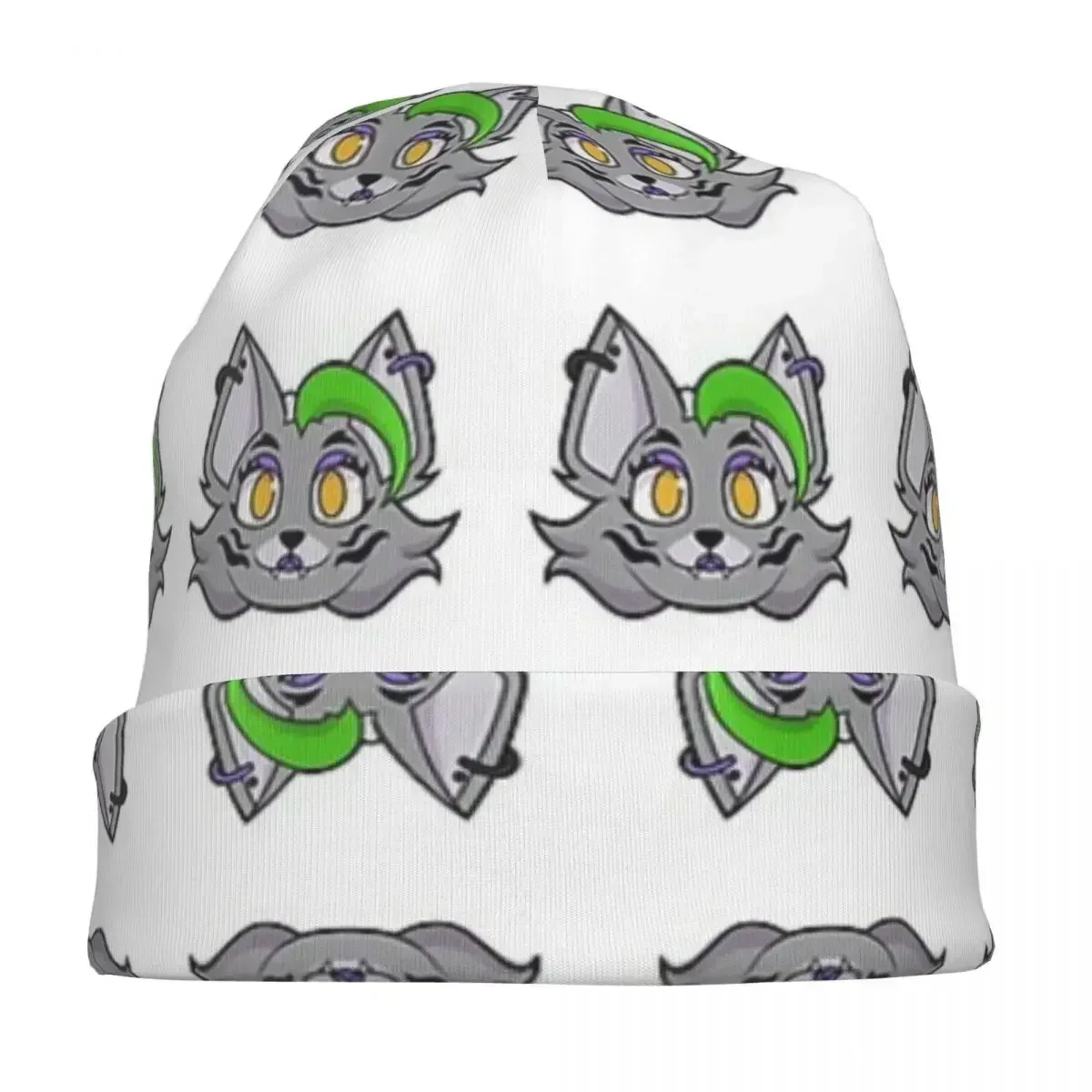 Roxanne Wolf-FNaF Skullies шапки теплая осенне-зимняя уличная шапка вязаная для мужчин