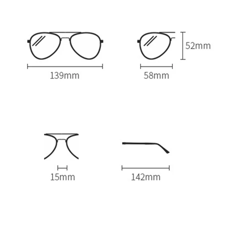 Мужские Солнцезащитные очки-авиаторы kuдаж поляризационные солнцезащитные очки