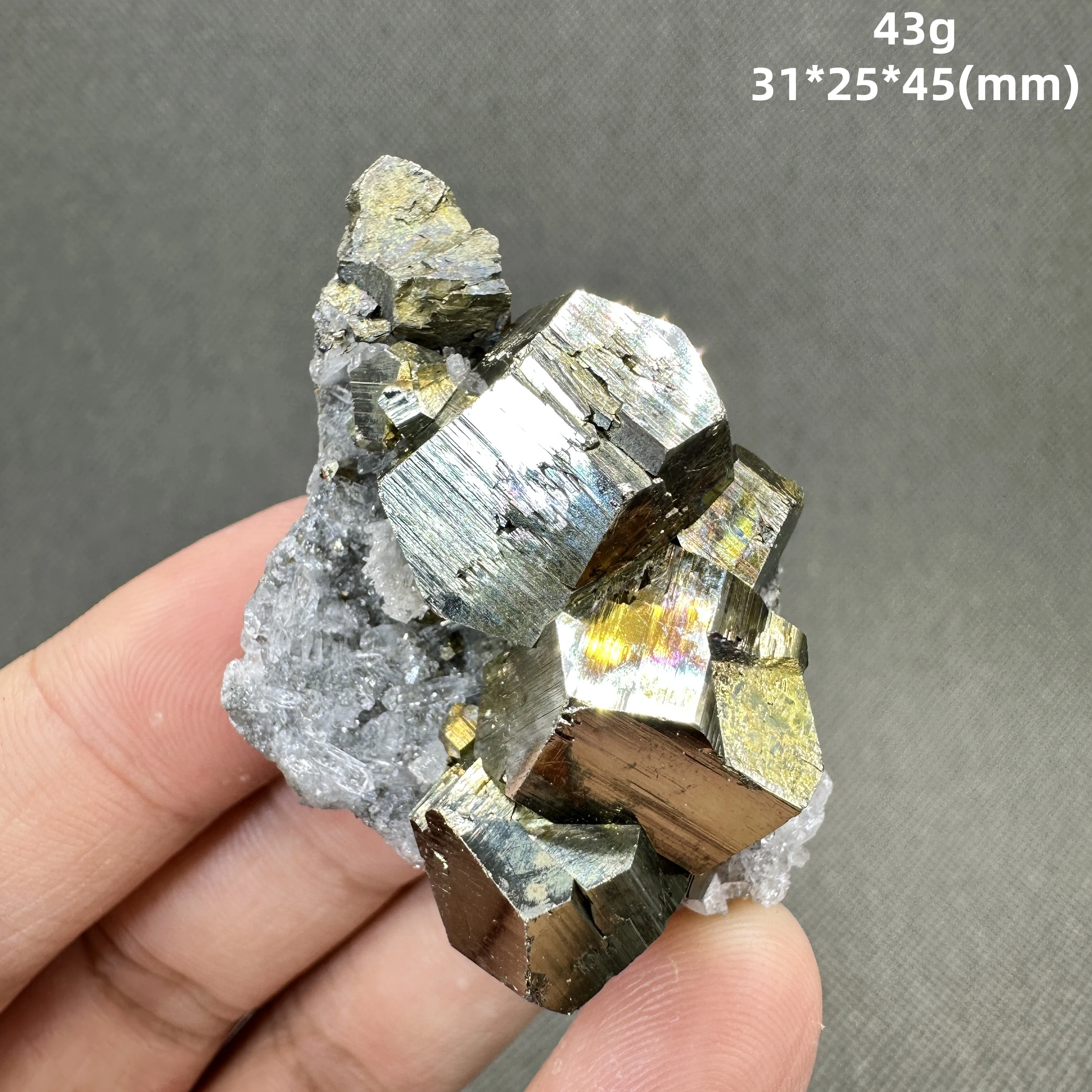 

Пирит Додекаэдр хрусталь Фэншуй QIANCHUAN