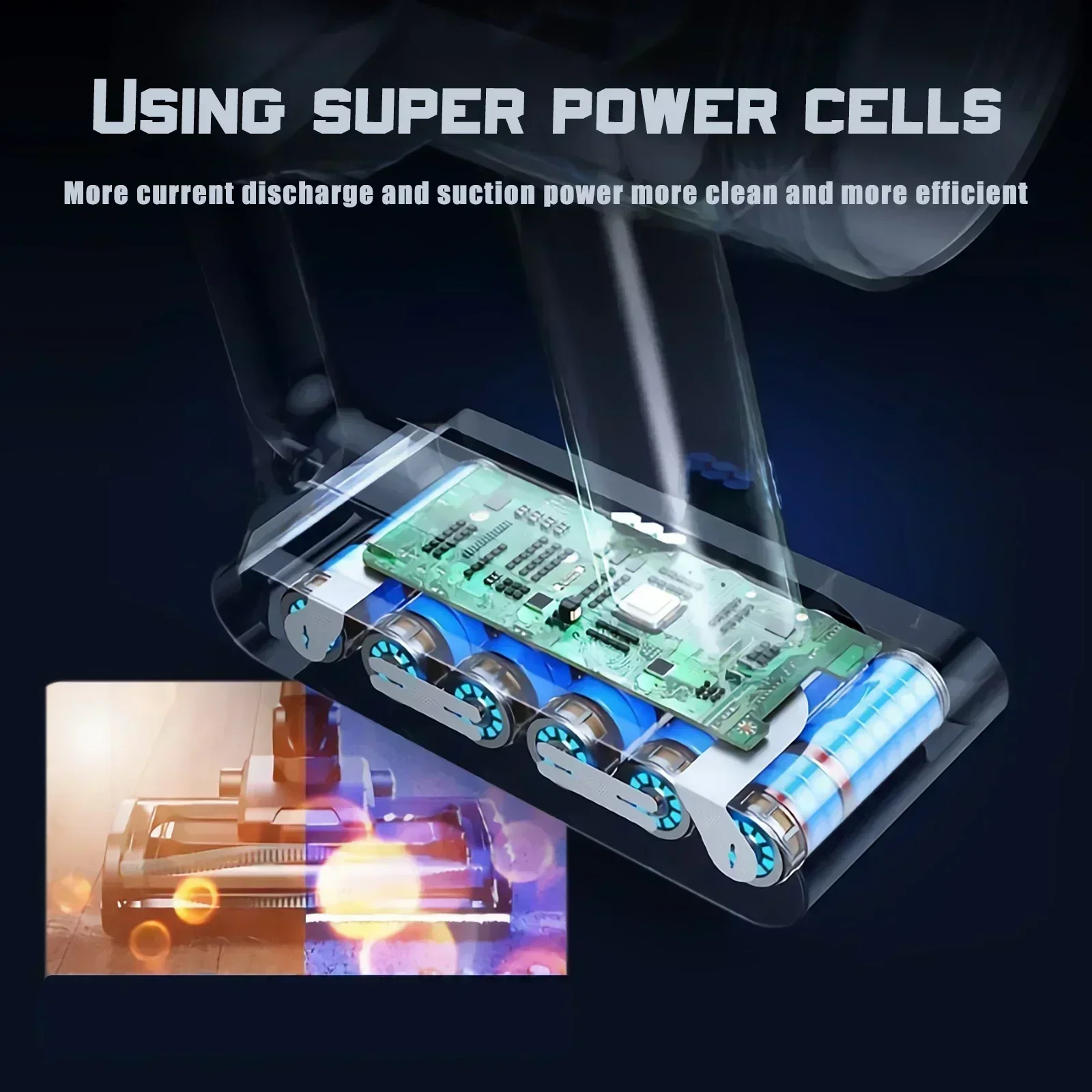 Перезаряжаемая батарея для пылесоса Dyson V8 V6 V7 V10 11 серии SV07 SV09 SV10 SV12 DC62 Absolute Fluffy Animal