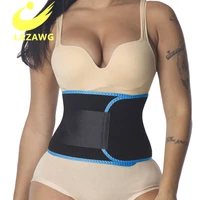 lazawg shapewear waist trainer sweat belt trimmer belt for wome gym workout waist corset faja reductora body shaper