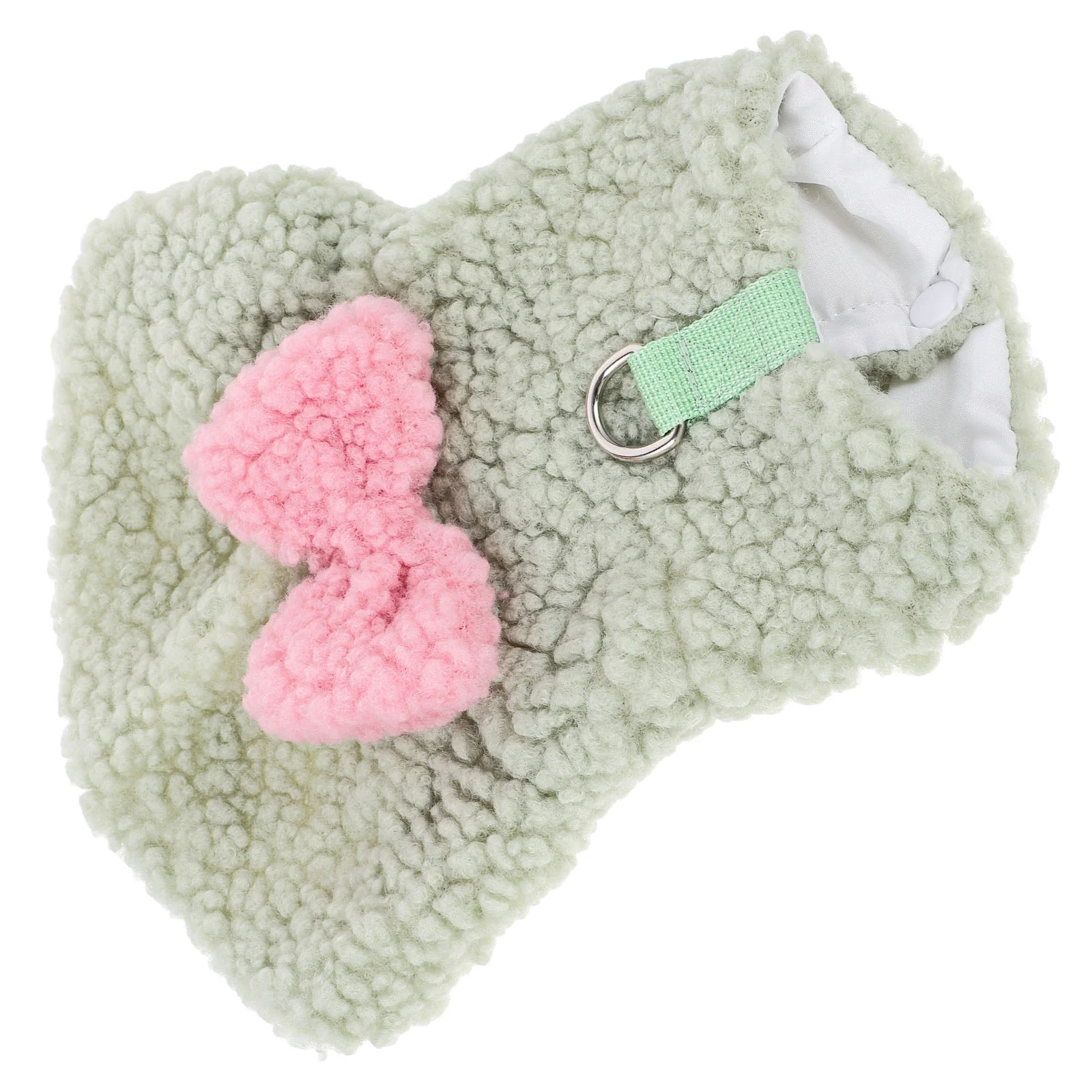 

Bowknot Dog Clothes Dog Sweater Puppy Soft Thickening Clothes Warm Comfortable Dog Winter Clothes