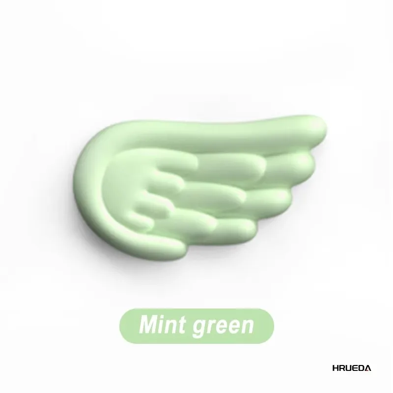 Коврик для мыши с подставкой запястья клавиатура ангельские крылья