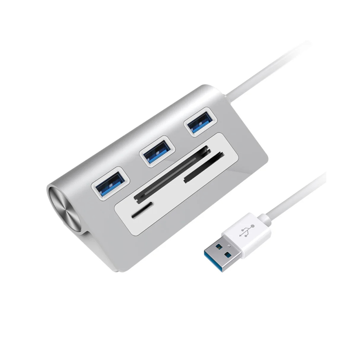 

Устройство для чтения карт памяти USB 3,0 с 3 портами и кардридером TF / SD