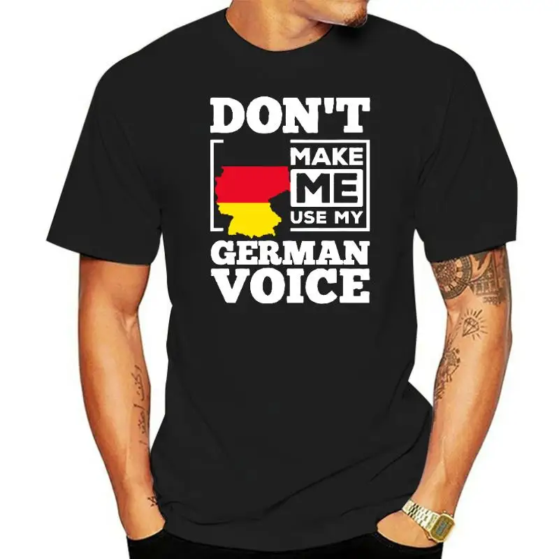 

Забавный подарок немецкого германского языка не заставляйте меня использовать мой немецкий голос, мужские толстовки с капюшоном, осенние т...