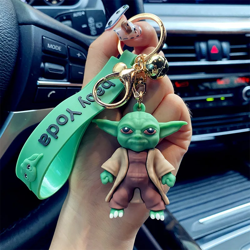 Брелок для ключей в виде мультяшного героя из мультфильма Звездные войны - купить