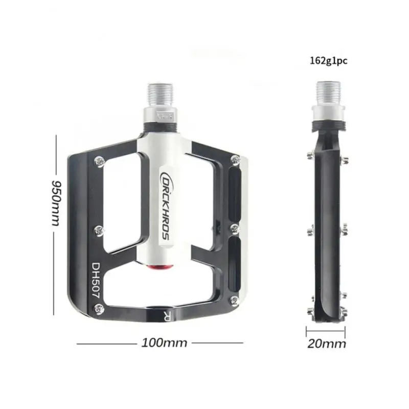 

CRCK Bicycle Pedal Anti-slip Ultralight Aluminum Alloy MTB Mountain Bike Pedal Sealed Bearing Pedals Bicycle Accessories Parts