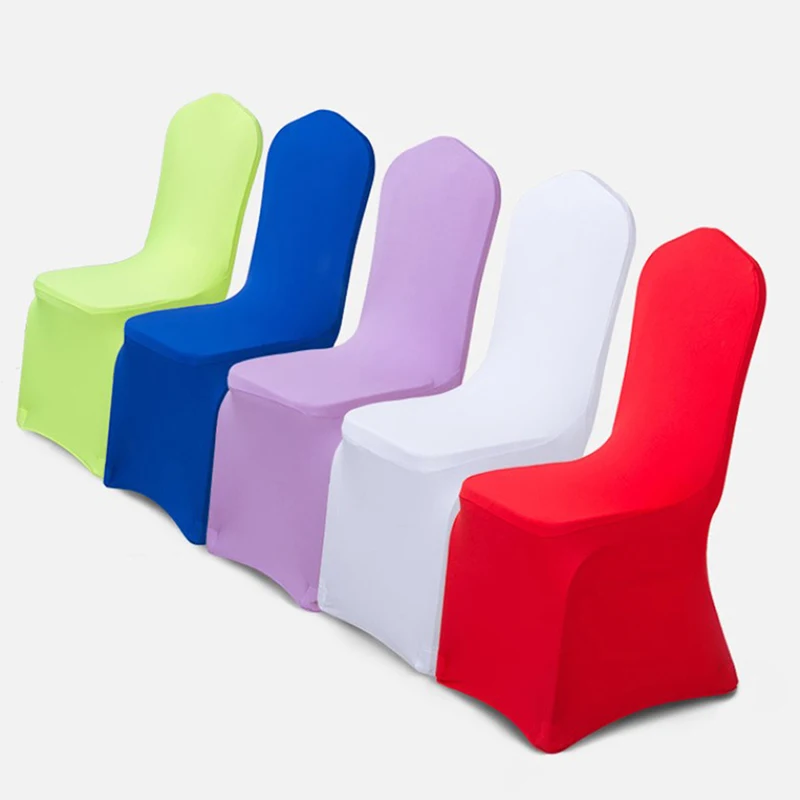 

1 Pcs Wedding Chair Covers polyester Stretch Slipcover for Restaurant Banquet Hotel Dining Party Universal Chair Cover