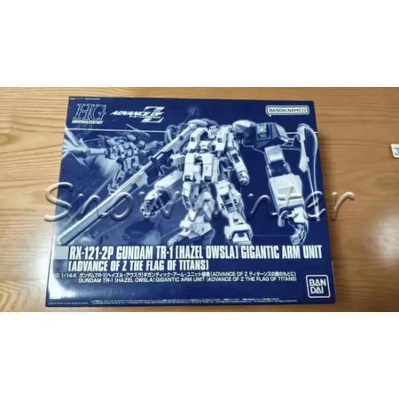 Фото В наличии: Оригинальная коробка BANDAI HG Gundam Hazel Owsla Gigantic Arm Unit, коллекционная сборная модель-игрушка в пенопластовой коробке. №1