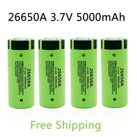 2022 26650a 3 7v 5000mah battery high capacity rechargeable battery 26650 20a power lithium ion for toys flashlight