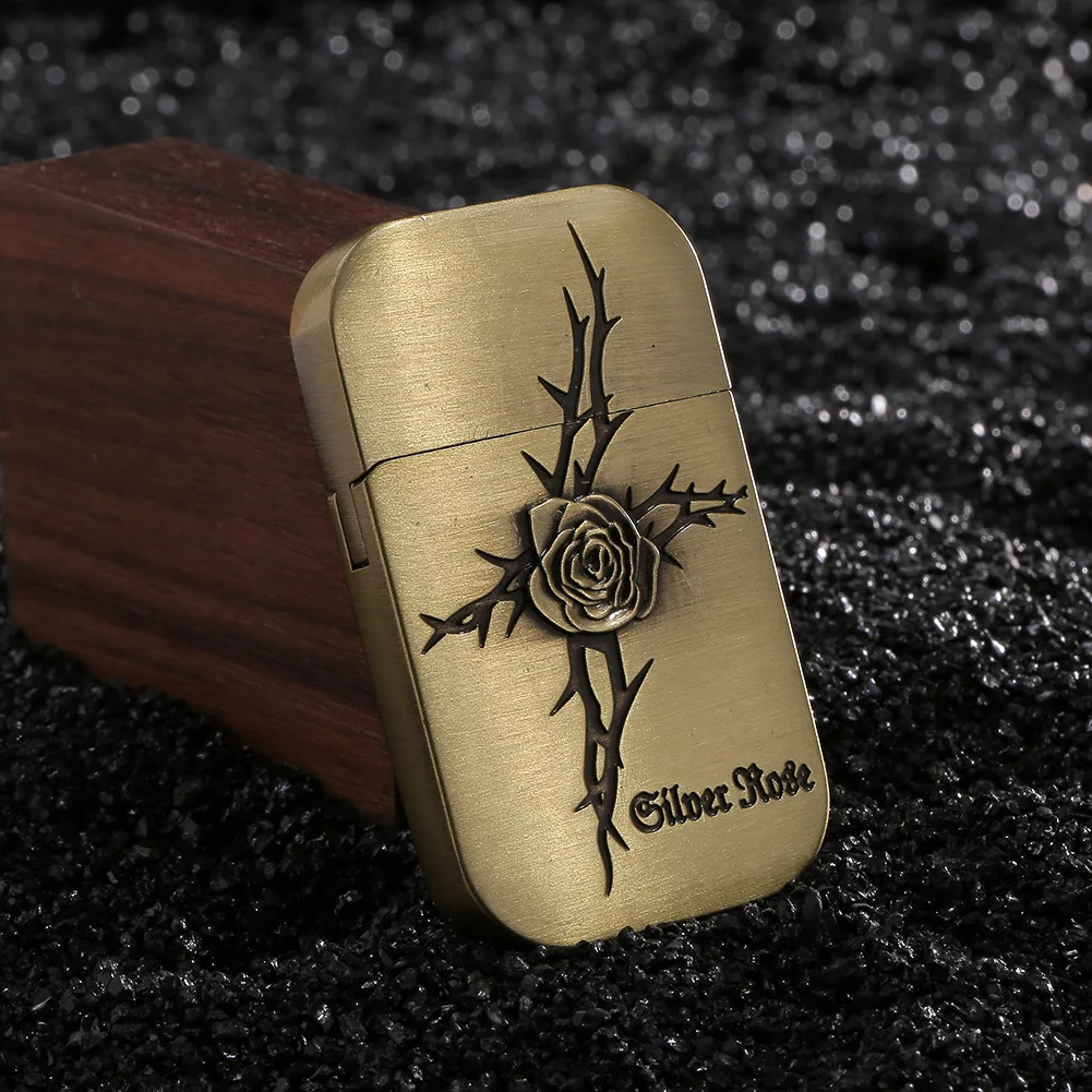 

Inflatable Red Flame Stereo Relief Lighter Cigarette Lighter