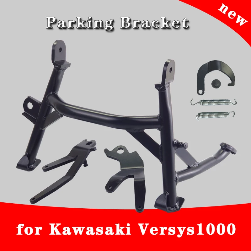 

Parking Bracket For Kawasaki Versys1000 Stand Middle Kickstand Bracket Center Central Parking Stand Firm Holder Support 1pcs