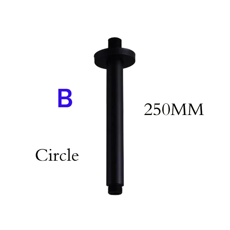 

BAKALA Круглые и квадратные ультратонкие душевые насадки из нержавеющей стали 16/12/10/8 дюймов Насадка для душа с дождевой насадкой для дождевого душа ЧЕРНАЯ отделка