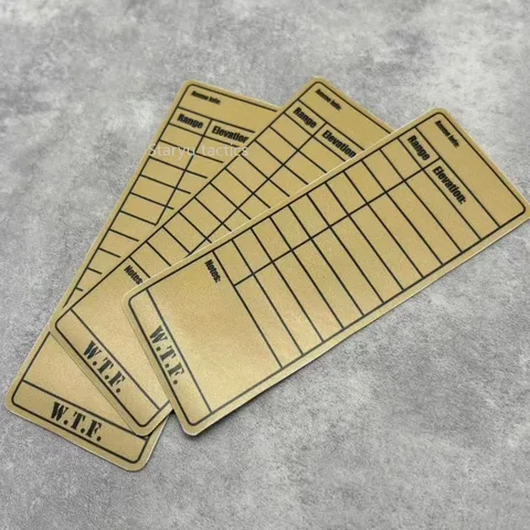 Тактические наклейки Target range - 3 шт.