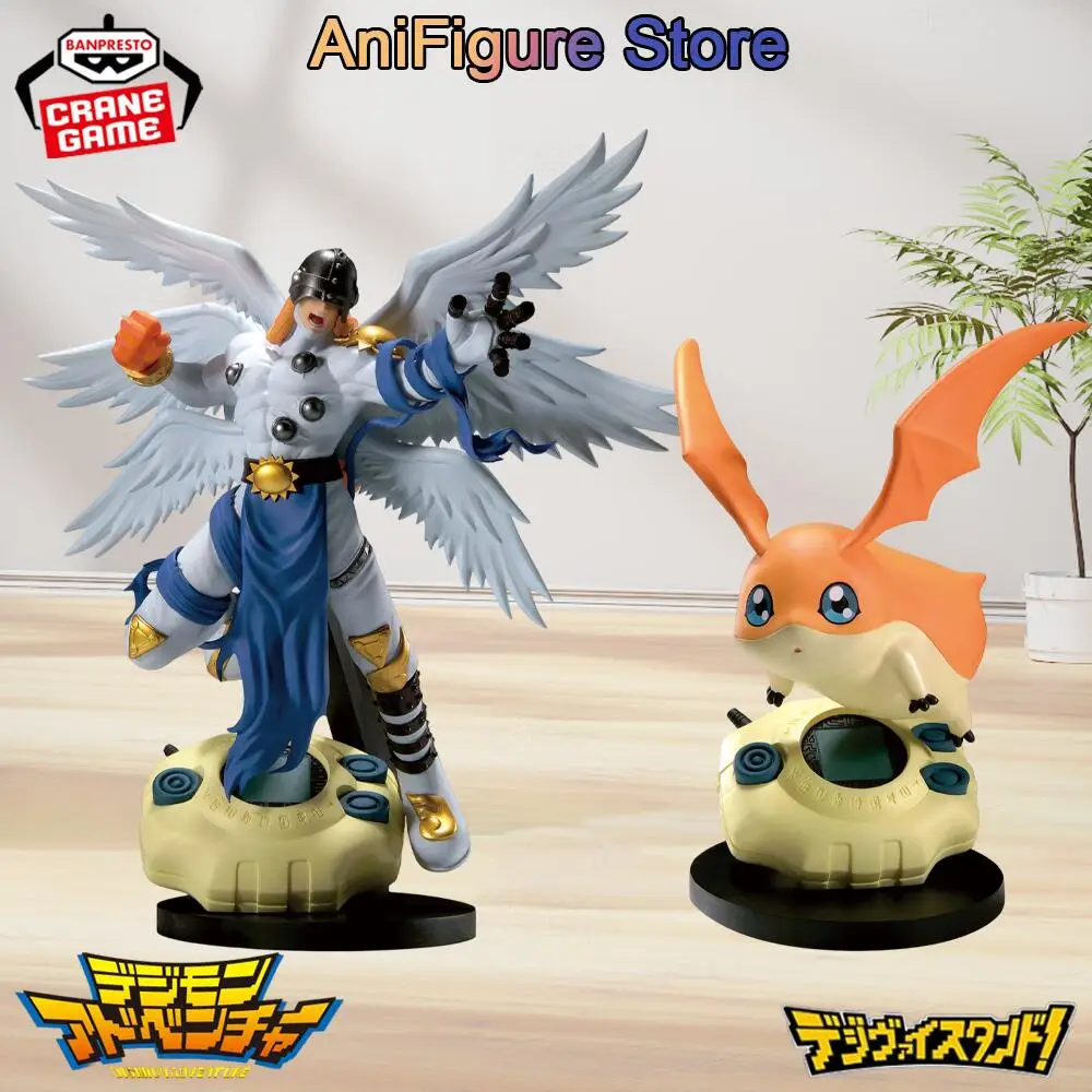 Фото Оригинальная фигурка Banpresto Digimon Adventure Digivice Stand Angelmon Patamon, модель аниме-игрушки, коллекционный предмет, в наличии. №4