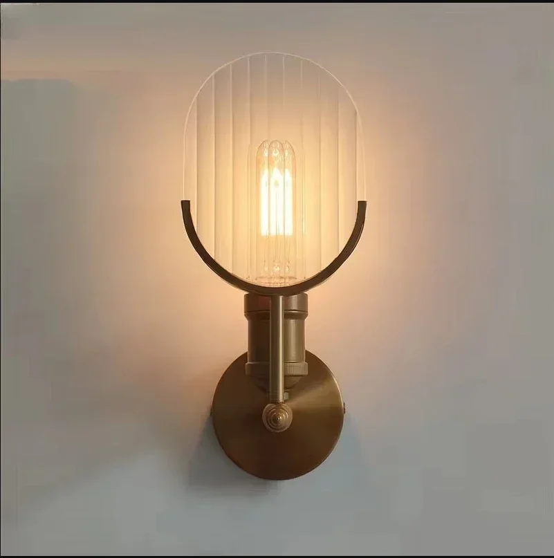 Стеклянная настенная лампа NoEnName_Null E27