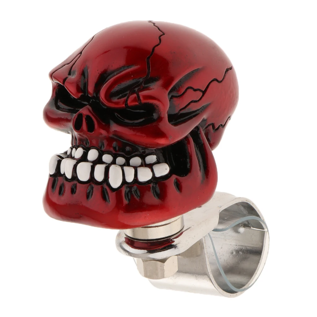 

Skull Stee Wheel ner Knob Trucks Suicide Universal Car Big Assist Knobs for Drivers