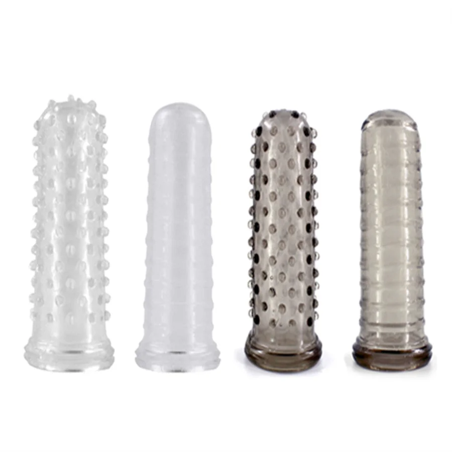 Кольцо для пениса многоразовые презервативы с рукавами на палец секс-игрушки