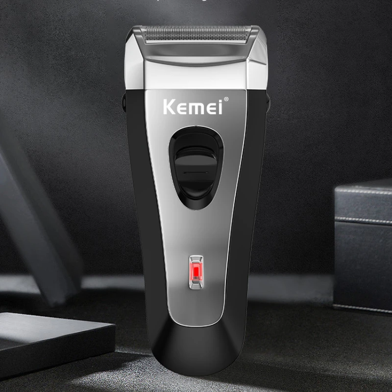 Профессиональная портативная бритва Kemei KM-9038 Foil перезаряжаемый триммер для
