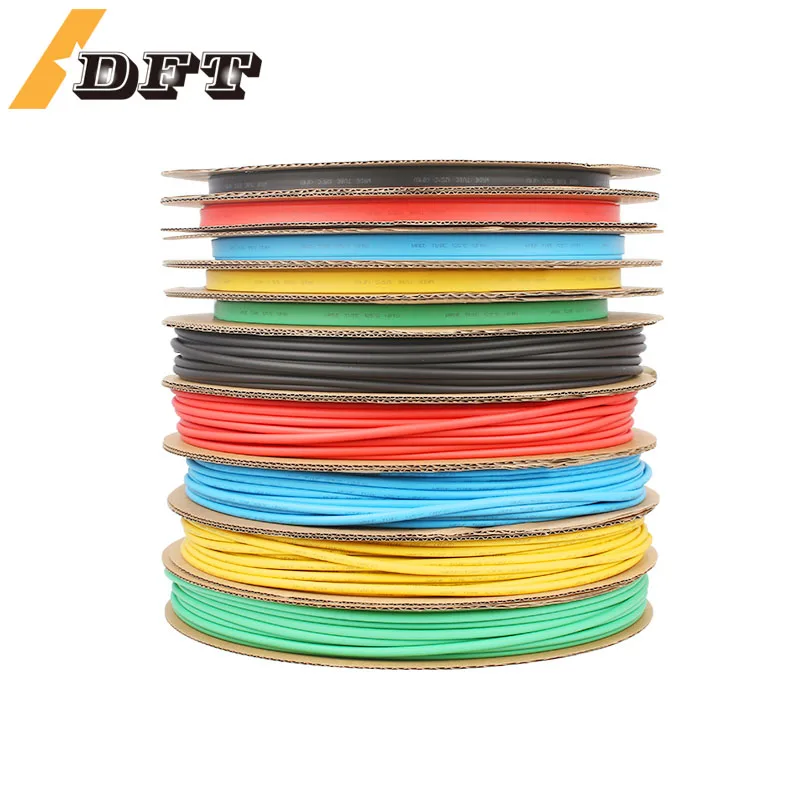 

2:1 7 Color 2 3 4 5 6 8 10 12 14 16mm Diameter Heat Shrink Heatshrink Tubing Tube Sleeving Wrap Wire Sell DIY Connector Repair