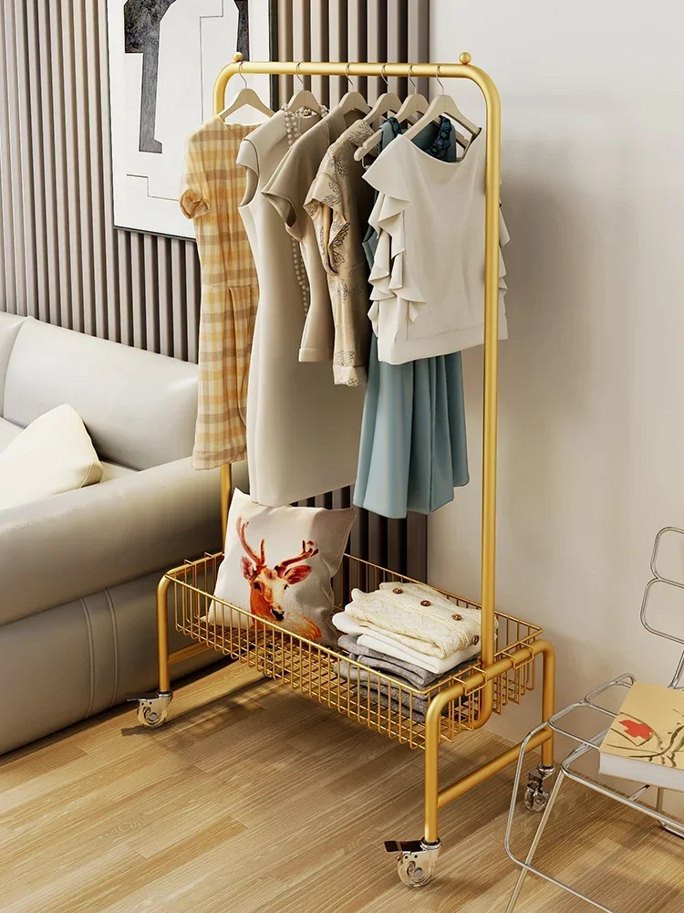 

Display rack, floor standing display rack, male and female installation rack, indoor style children's clothing hanger