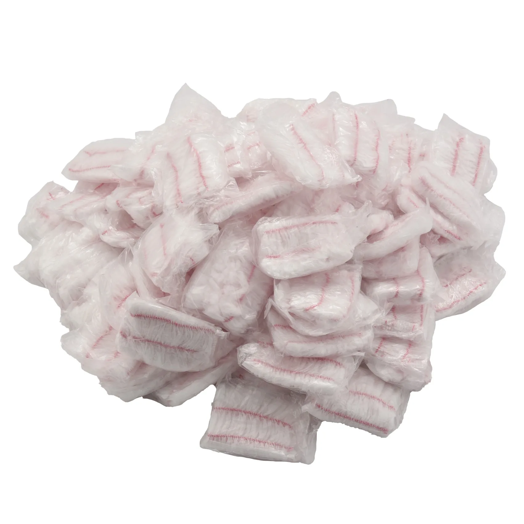 100 шт. одноразовая эластичная нетканая повязка на голову для женщин и девочек