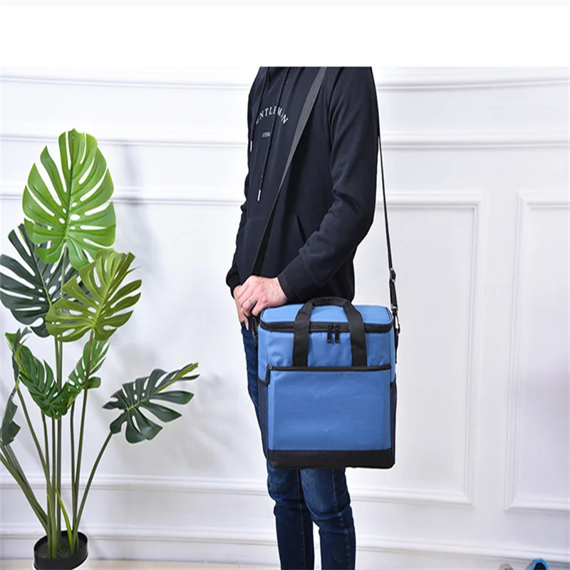 

Портативная складная сумка из ткани Оксфорд, уличный термальный мягкий охладитель для пляжа, пива, пикника, сумка-тоут