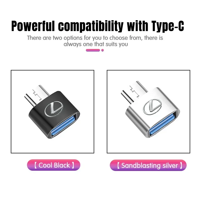 Фото Автомобильный интерфейс Type-C к USB 3.0, мини-конвертер, зарядный адаптер для Lexus ES300 RX330 RX300 GS300 IS250 IS200 CT200h IS300 NX RX №5