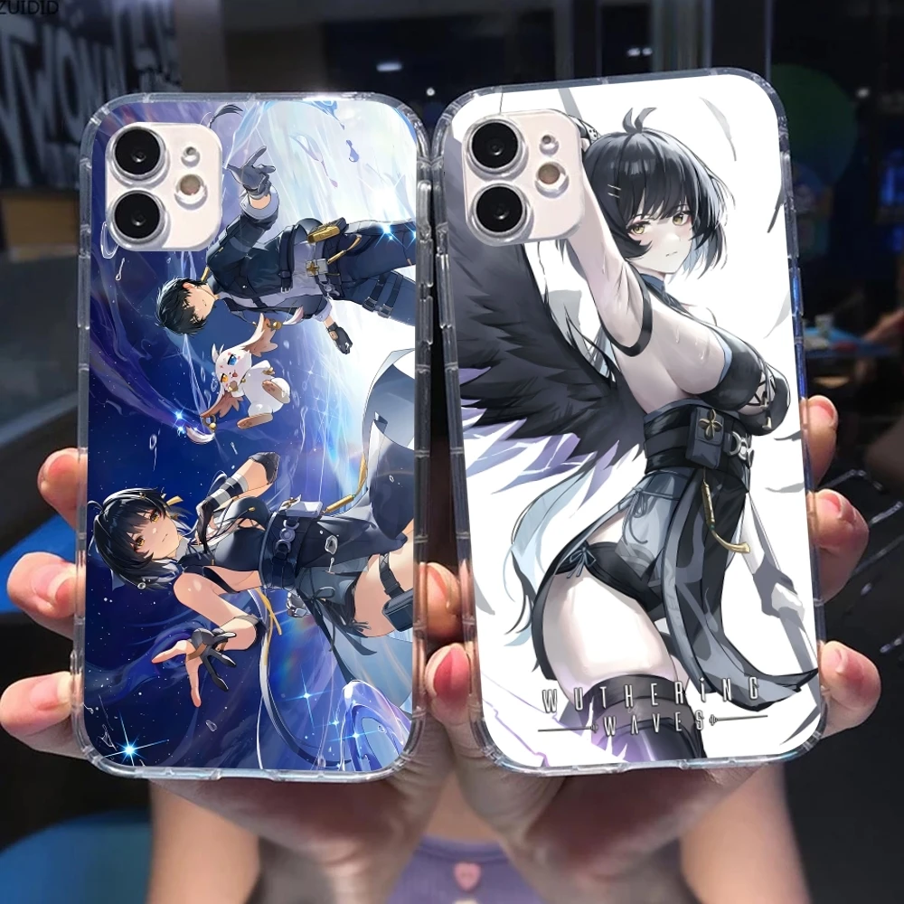 Чехол для мобильного телефона Wuthering Waves Rover iPhone 16 15 14 13 12 11 X XR XS 8 Pro Max Plus