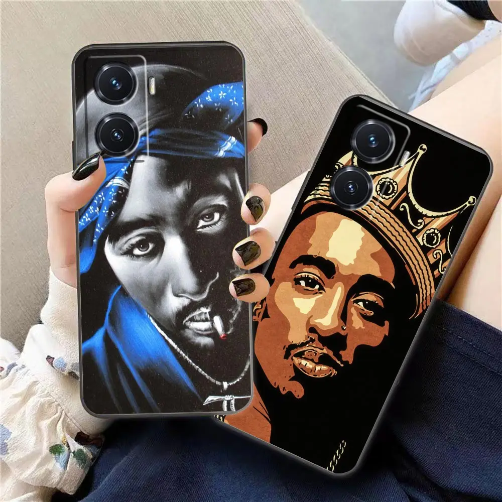 

Case For VIVO Y97 Y93 Y91 Y85 Y83 Y81 Y79 Y77 Y76 Y76S Y75 Y72 Y69 Y67 Y66 Y55 Y53 Y52 Y52S Pro 5G Case Rapper 2pac Singer Tupac
