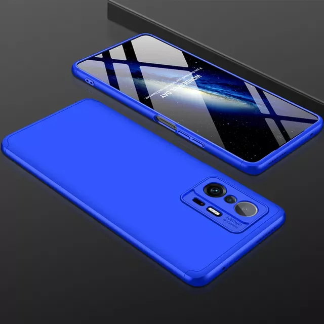 

Для Mi 11T 360 градусов Полная защита жесткий матовый зеркальный защитный чехол для Xia mi 11T Pro