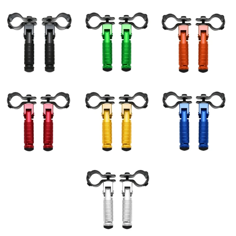 

Universal 90 Degree Fixed Folding- Footpegs M8 Foot Peg CNC- Rear Footrest Pedal Drop Shipping