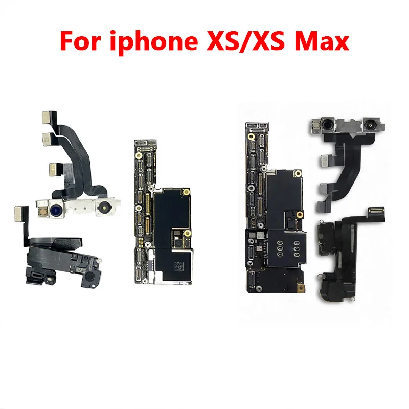 Tanie Dla IPhone X/XR/XS/XS Max 64g/256g W Pełni Przetestowane Oczyszczone ICloud Oryginalna Płyta Główna Autentyczne Kompatybilny Z IPhone Płyty Głównej