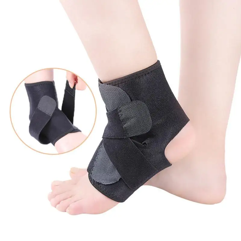 

2 Pcs Adjustable Ankle Support Brace Elasticity Free Protection Foot Bandage Sprain Prevention Sport Fitness Anti-twist