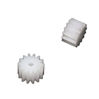 142a gears modulus 0 5 14 teeth 2mm tight od 8mm pom plastic gear motor toy parts accessories z9